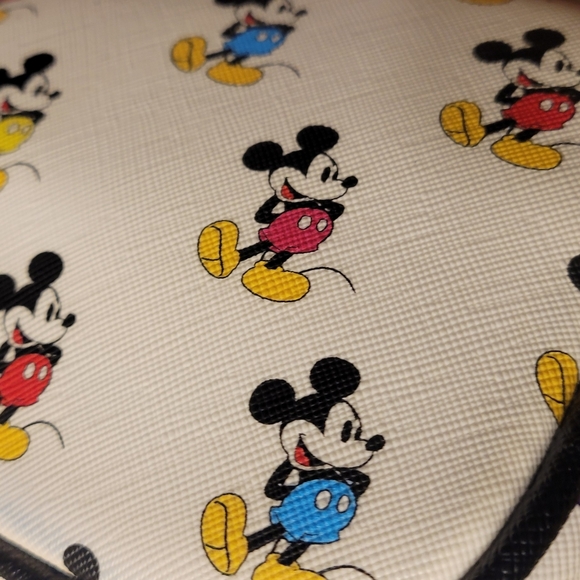 Cream Backpack with Mickey Mouse Print - Picture 8 of 9